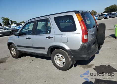 2004 Honda Cr-V Lx из США, поврежденный, VIN SHSRD68494U201725